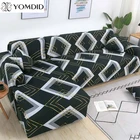 Чехол для дивана с геометрическим рисунком чехол для дивана эластичный диван-крышка для Гостиная домашних животных угловой l-образный шезлонг 3d печатных диван Чехол 1 шт.