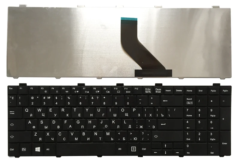 Новая RU Клавиатура для Fujitsu Lifebook AH530 AH531 NH751 A530 A531 Русская клавиатура для ноутбука черный