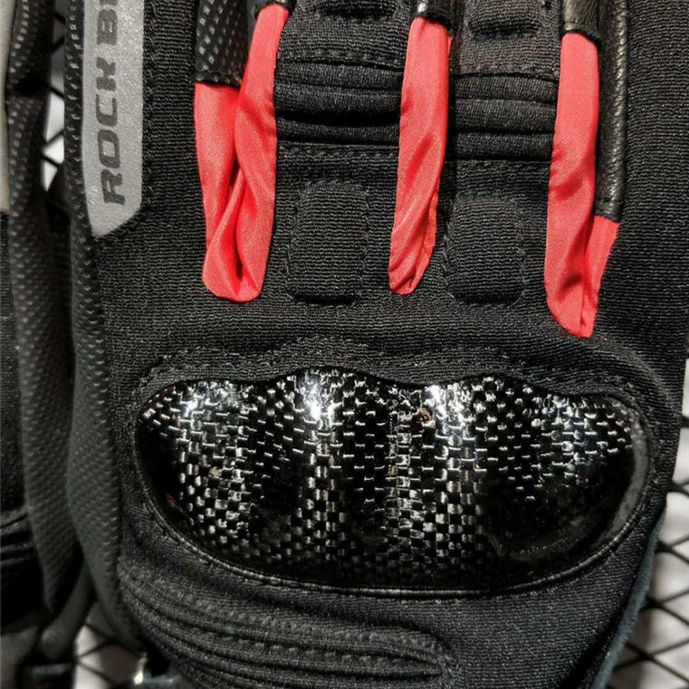 

Green Motorcycle Gloves Motocross Full Finger Gloves Touch Screen Racing Guantes Moto Motorbike Riding Autumn Winter Men Gloves