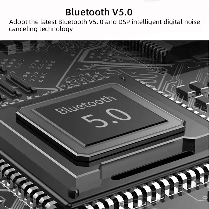 Беспроводные наушники raliin Bluetooth 5 0 IPX5 защита от пота 16 часов работы с беспроводной