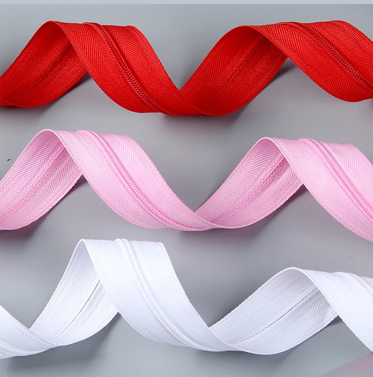 5 метров #3 нейлоновая молния с 10 шт. уплотненная слайдер Длинные молнии для одеяла