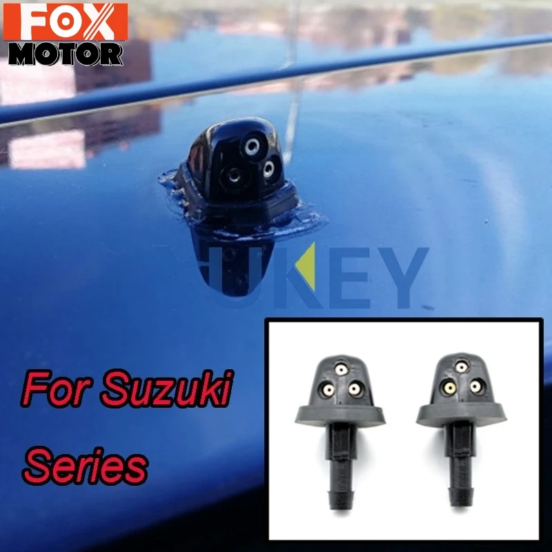 

Xukey Front Windshield Wiper Washer Jet Nozzles Set 2Pcs For Suzuki Grand Vitara 1998 1999 2000 2001 2002 2003 2004 2005