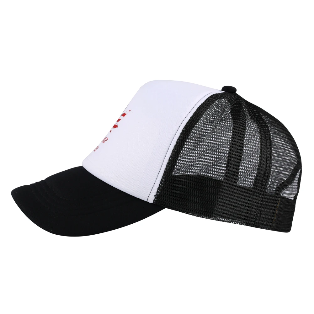 Рыбалка Трамп 2020 Мужская бейсболка с буквенным принтом сетчатая хип хоп Черная
