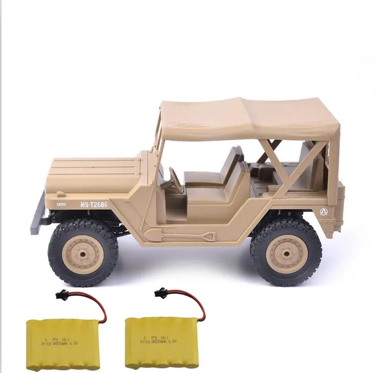 Yellow Foam Box 2BT Радиоуправляемый грузовик военный пульт дистанционного управления 4WD внедорожный джип автомобиль 1/14 BG1522 BG-1522 2,4G 1:14 4X4 управляющий светильник M151 командные игрушки - Цвет: Yellow Foam Box 2BT