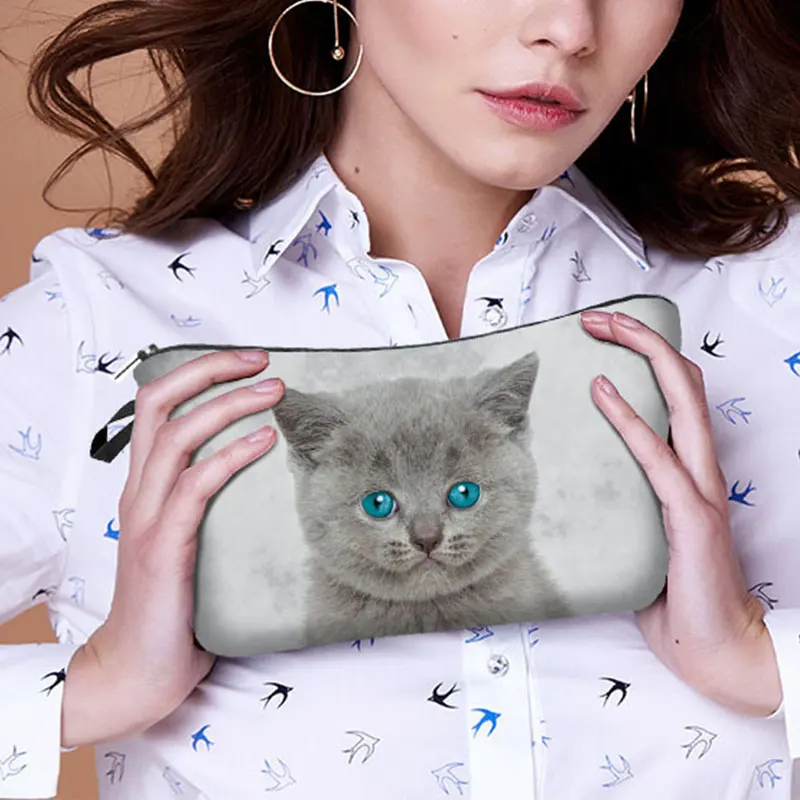

Cute Animal Printing Makeup Bags With Multicolor Pattern Cute organizer bag Pouchs For Travel Ladies Pouch Women Cosmetic Bag