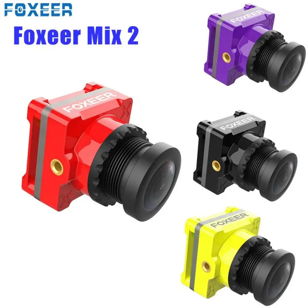Foxeer Mix 2 V2 1080p 60fps Super WDR Mini HD FPV камера 16:9 4:3 PAL/NTSC переключаемый 20*20 &amp 30 5*30 5 мм
