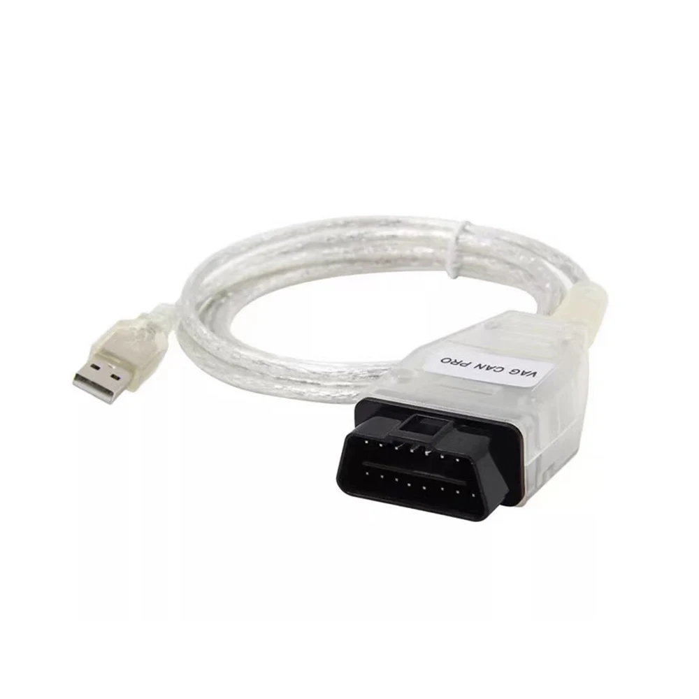 

VAG CAN PRO VCP With Dongle FTDI ATMEGA162 5.5.1 OBD OBD2 Auto Car Diagnostic Scanner Cable for CAN BUS+UDS+K-line