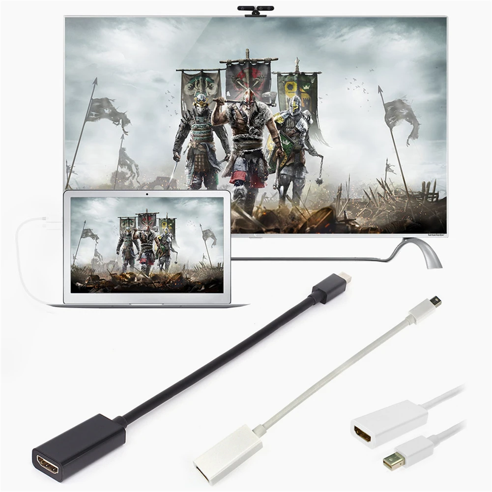 Мини DP к HDMI мини кабель Mini Displayport адаптер конвертер 1080P|Детали для приборов личной