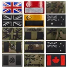 1 шт., рюкзак с 3d-вышивкой, 9 х5 см8 х5 см, с британским флагом, светоотражающий, нарукавная нашивка, боевой дух, джинсовая куртка, патч в виде шляпы