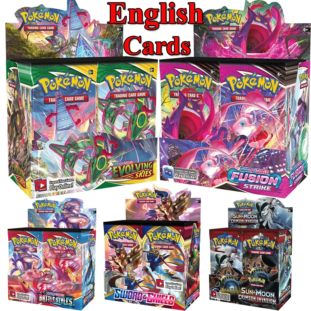 

360/324 шт., карты покемона франкеза