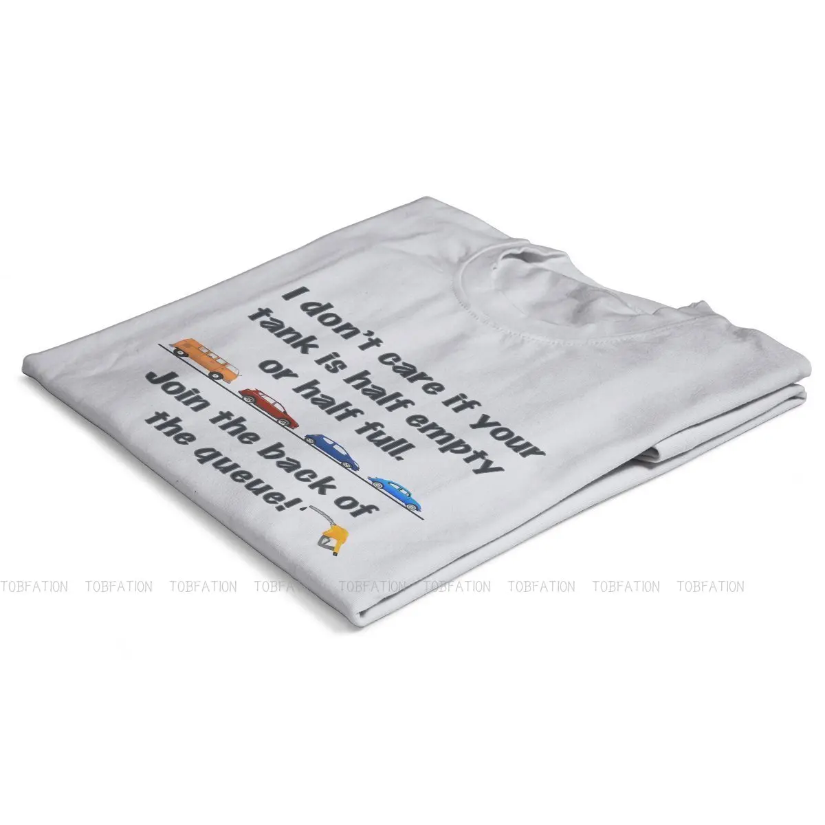 Забавная Специальная футболка с рисунком топлива для девочек графическая в