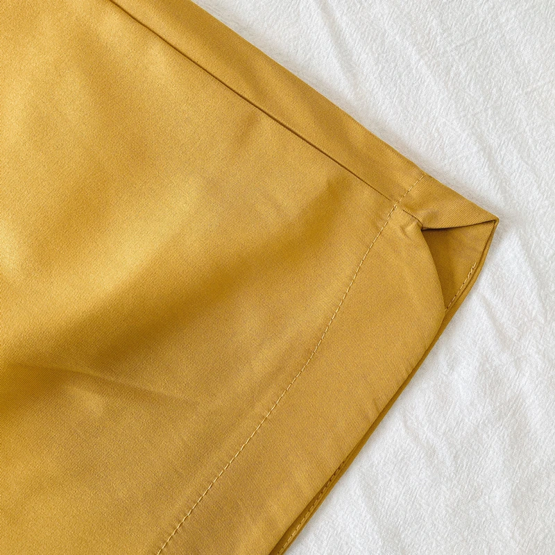 

4XL New Summer Shorts Women 2021 Harajuku Korean Style Loose Workout Fashion Clothes Yellow White Breeches Bermuda Shorts Female