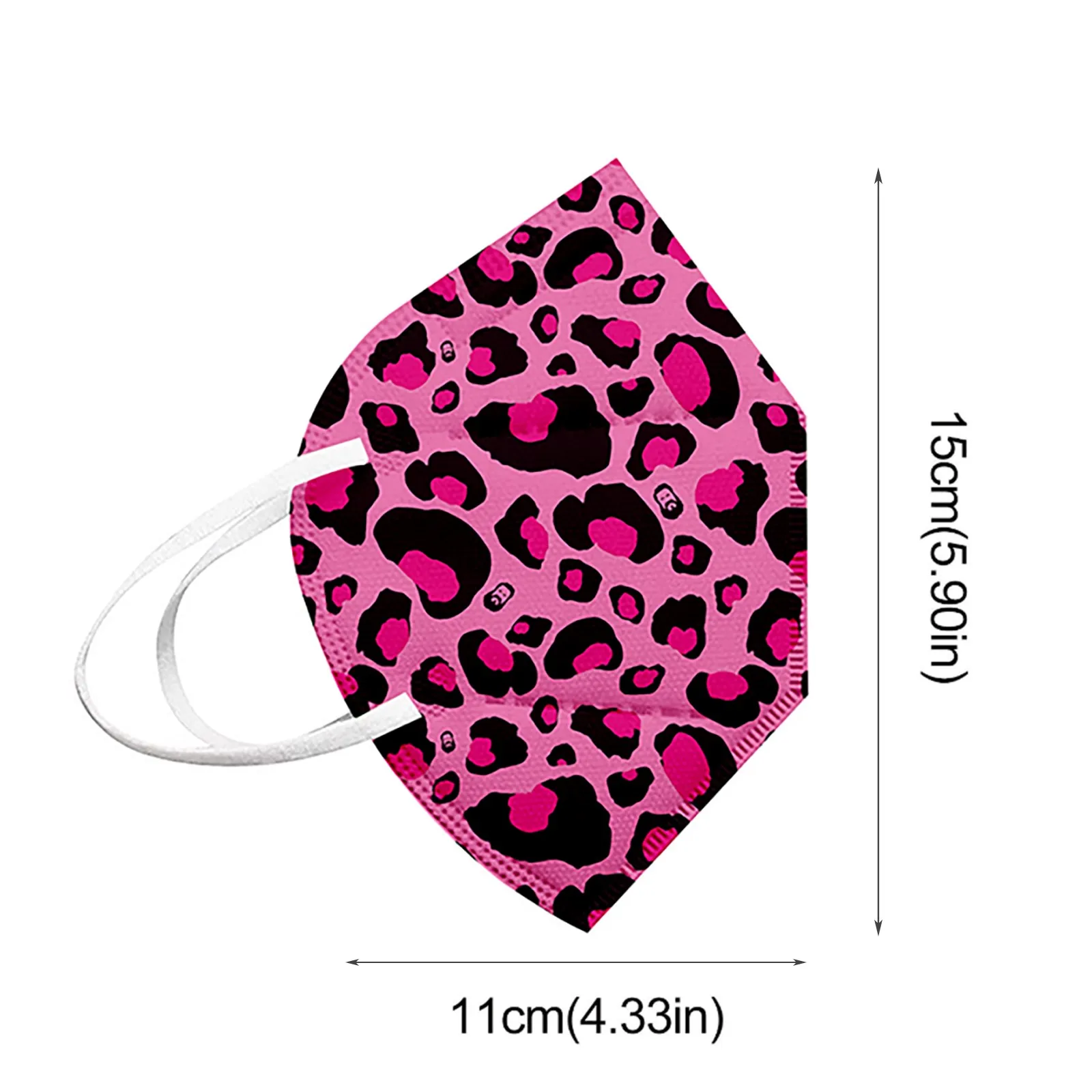

Mascarillas Floral Animal 5-layer Mask Disposable Filters Face Masks Adult Mascara Mouth Mask Mouth Caps Masque Rose 5-10pcs