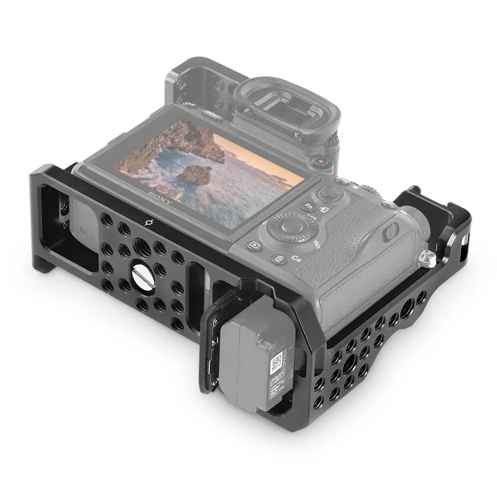 SmallRig A73 Cage A7R3 / A7RIII / A7III Camera Cage for Sony A7R III / A7M3/ A7 III W/ Arri Locating / 4/1 8/3 Threads hole 2087