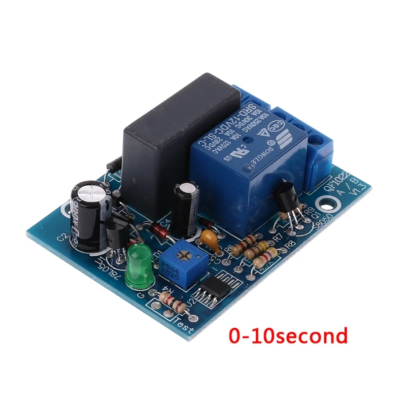

AC 220V Adjustable Timer Delay Switch Turn On/Off Time Relay Module 97QD