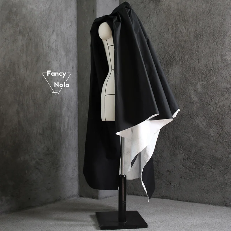 Устойчивая к разрывам матовая черная моющаяся бумажная ткань модная