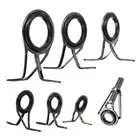 7 шт, смешанные цвета, Размеры направляющая для рыболовной удочки наконечник ремонтный набор сделай сам для глаз кольца Нержавеющаясталь кадров направляющее кольцо лента для колец строительные ремонт