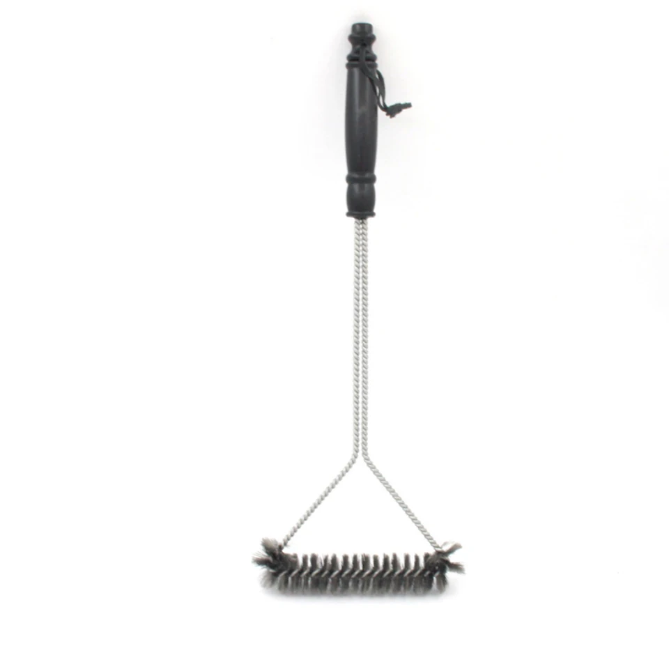 Щетка для чистки барбекю чистящая с одной головкой и длинной ручкой 18 дюймов 12 |