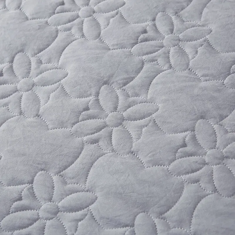 LeRadore роскошное утолщенное Королевское покрывало комплект с кружевной хлопковой