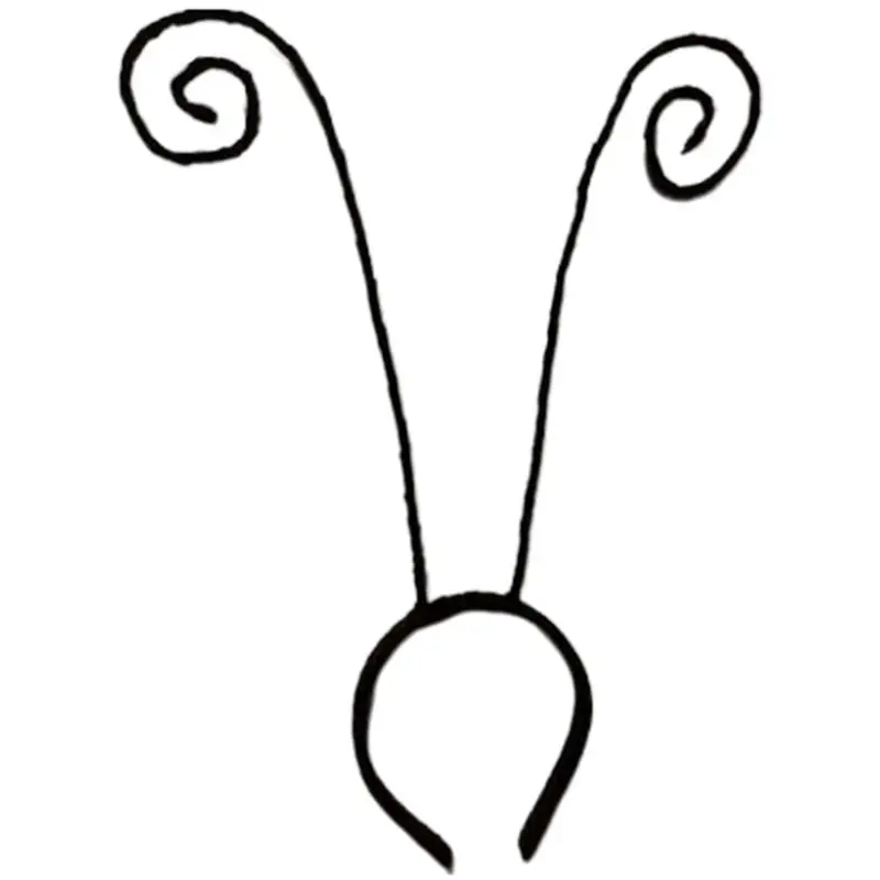 Обруч для волос с антенной взрослых и детей длинное бархатное украшение в виде