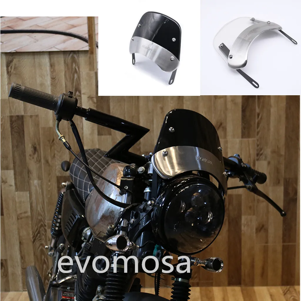 

Регулируемый ветровой экран для мотоцикла 5-7 дюймов