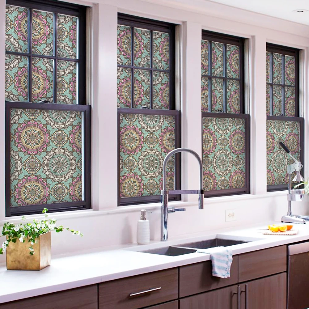 200 см разнообразные матовые стеклянные пленки для балкона ванной комнаты кухни