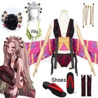 Костюм для косплея аниме рассекающий демонов, соблазнительная Униформа аниме по мотивам округа 2 сезон, головной убор с париком Arc, для Хэллоуина, киметсу, No Yaiba