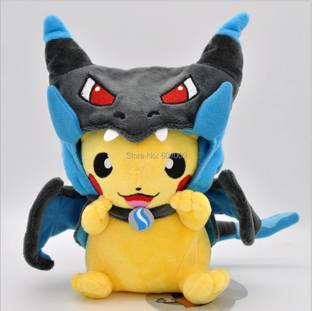 Плюшевая модная мягкая кукла с животными Pika Cosplay X Charizard Magikarp Brinquedo 20 25 см розничная