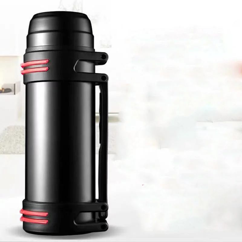 

Stainless Steel Thermal Insulation Pot Outdoor Large Capacity Cold Storage Pot Travel Mug Men and Women Travel Pot Thermos