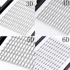 3D 5D 6D 8D 10D длинныекороткиеострые стебли готовые вееры для объема, узкая заостренная база, готовые веерные удлинители ресниц для профессионалов