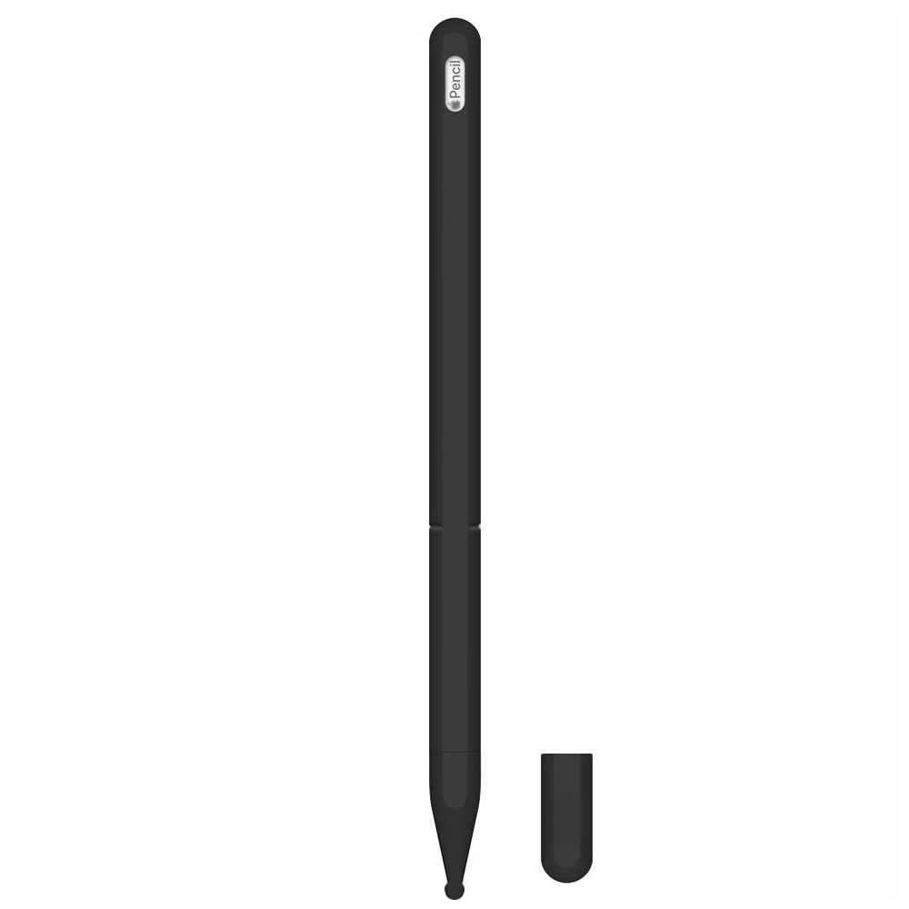 Черный Чехол для Apple Pencil 2-го поколения для Apple Pencil 2 держатель Премиум силиконовый чехол для iPad Pro 12,9 11 дюймов ручка - Цвета: Черный