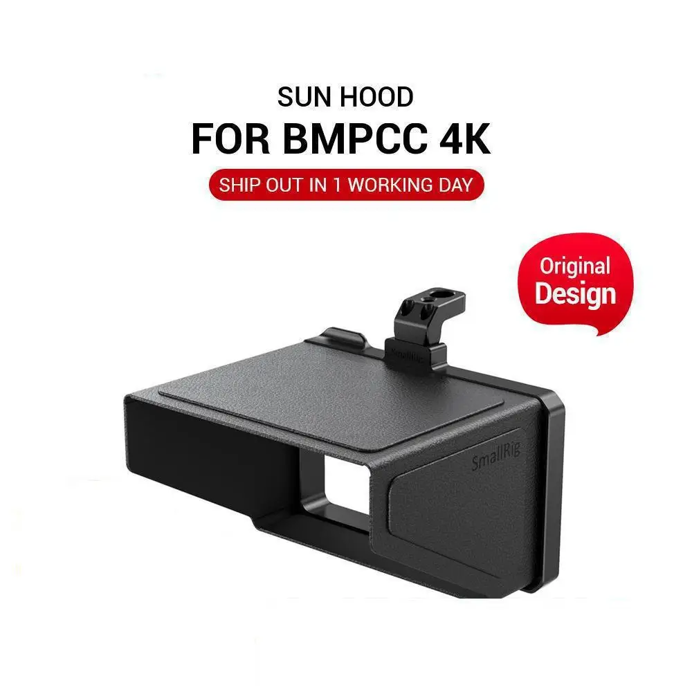 

SmallRig BMPCC 6K Camera Sun Hood for BMPCC 4K & 6K Blackmagic Design Pocket Cinema Camera 4K & 6K 2299