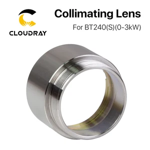 Волоконный лазерный фокусный объектив Cloudray BT240S D30 F100 F125mm с держателем объектива для лазерной режущей головки Raytools BT240 BT240S 0-4 кВт