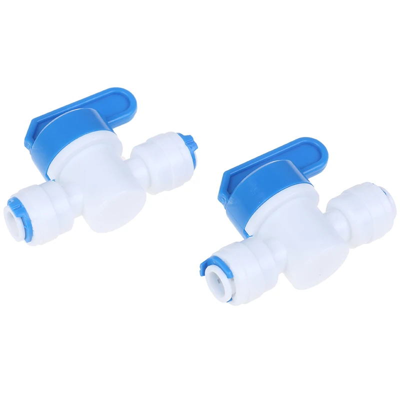 2 шт. 6 5 мм шаровой кран быстрого подключения через переключатель 1/4 дюйма