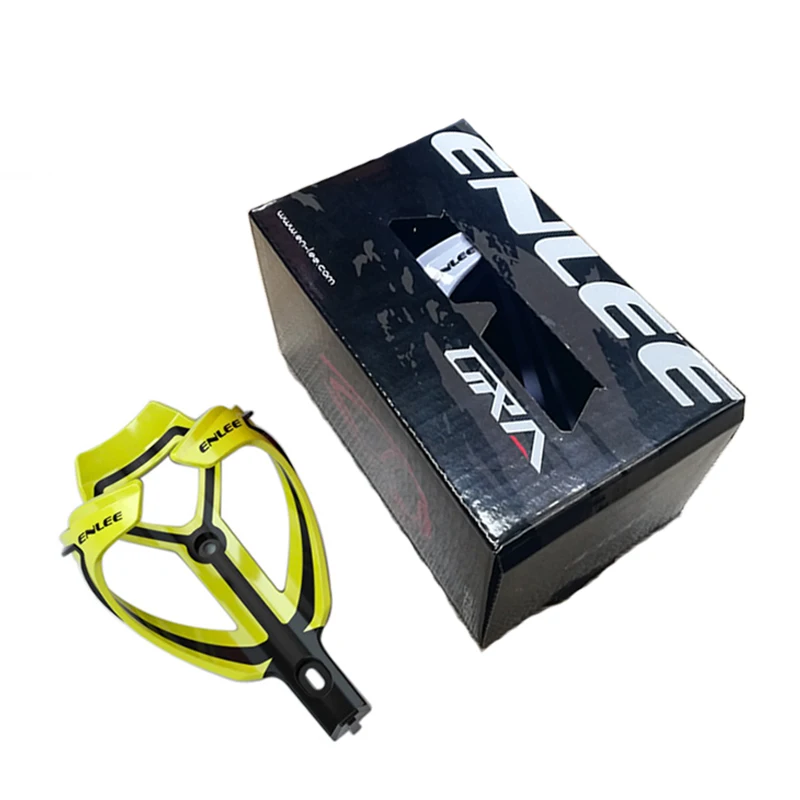 

ENLEE 1pc Bike Bottle Holder MTB Polycarbonate Bottle Cage Road Mountain Bicycle Ultralight Highly Elastic Cycling Accessories