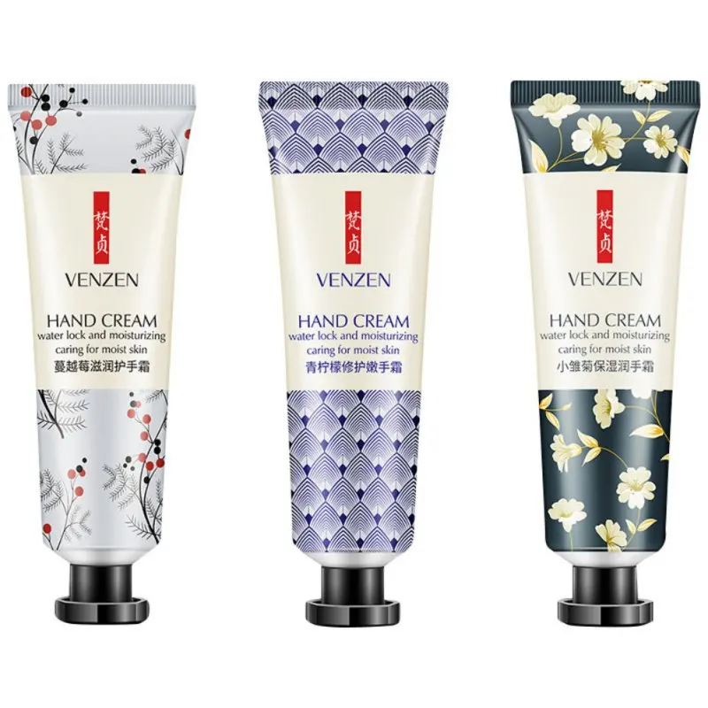 2019 Plant Essence Hand Cream Moisturizing Smooth Fine Lines Brighten Skin Color Nourishing For Winter |