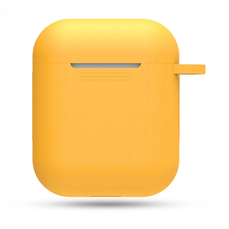 2922GD Мягкий силиконовый чехол Ультратонкий протектор чехол для Apple Airpods противоударный чехол для A^ pple гарнитура для Airpods Чехлы коробки для хранения - Цвет: 2922GD
