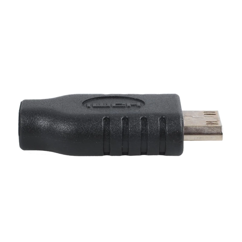 Micro HDMI Type D Female to C Mini Male F/M Adapter Black | Электроника