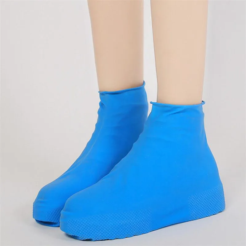 Защищающий от дождя чехол для обуви Водонепроницаемый резиновый