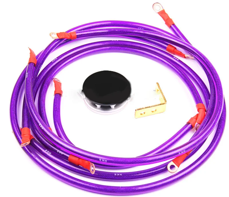 Комплект универсальных проводов заземления для автомобильной системы 6 точек |