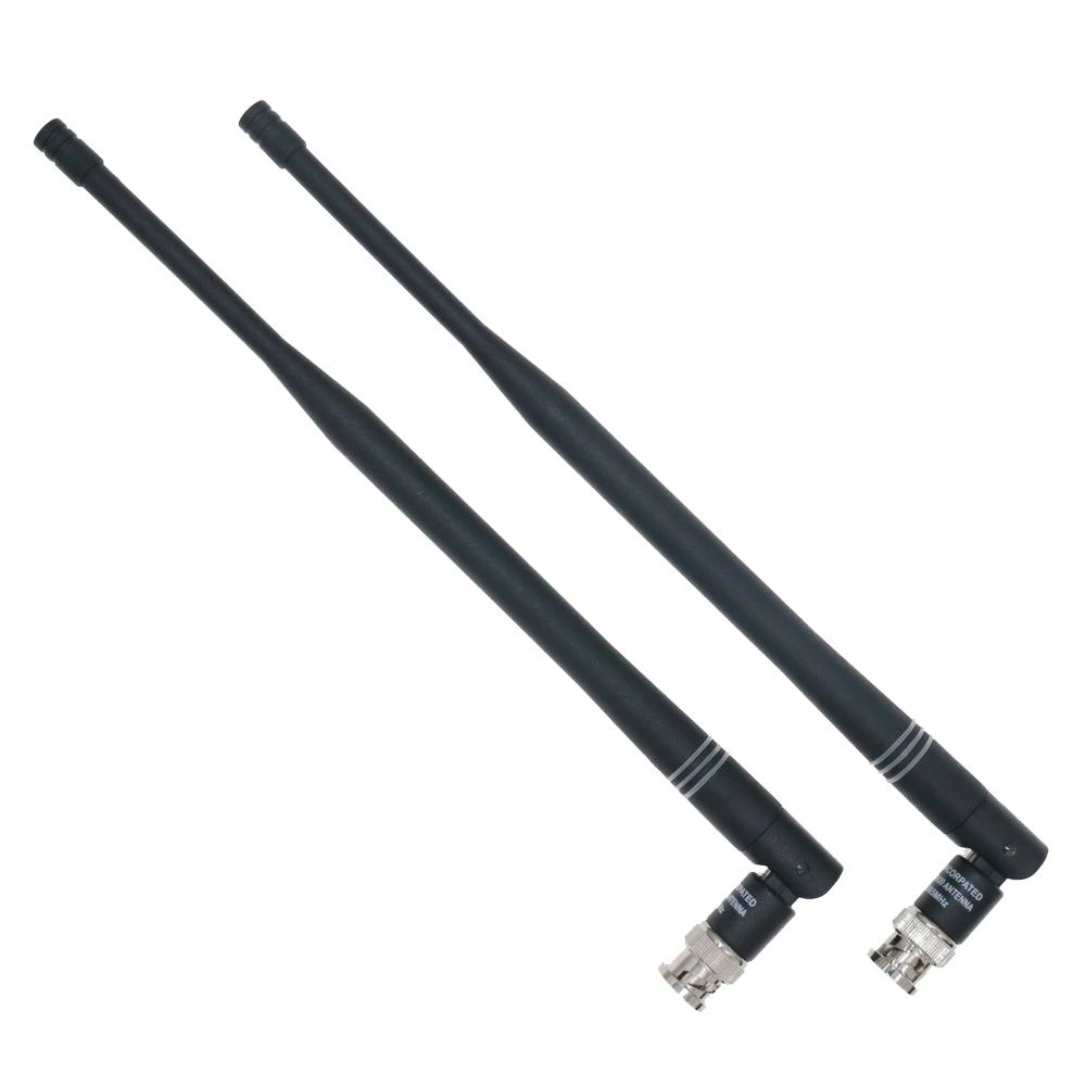 2pcs OEM 430-890MHz UHF BNC Antenna for Shure UA820 ULX SLX QLX GLX PGX Wireless Receiver Bayonet Aerial