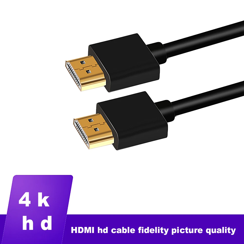 Кабель совместимый с HDMI 4K Ultra HD 60 Гц штекер на высококачественный позолоченный