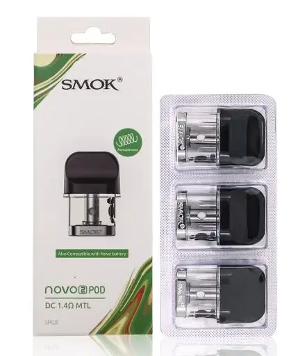Novo 2 Pod 1.4ohm SMOK Novo 2 комплект 800 мАч батарея электронная сигарета вейп мини Vape с картриджем Pod катушки атомайзер S NORD PRM40 - Цвет: Novo 2 Pod 1.4ohm