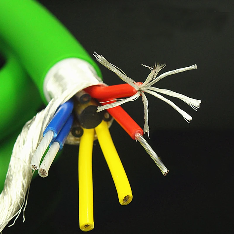 Hi-End 8N OCC посеребренный 6 ядер кабель питания из углеродного волокна штепсельная