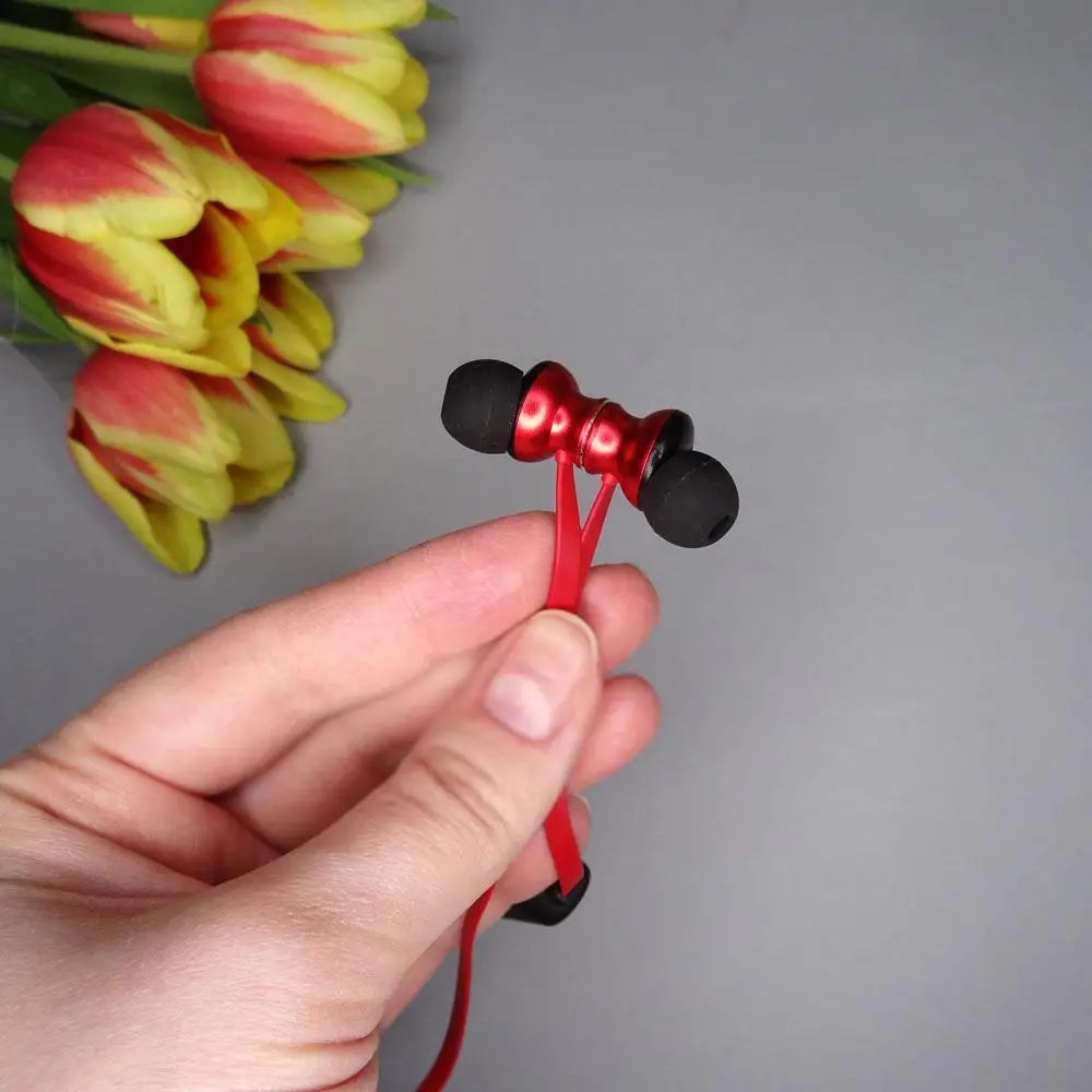 Магнитные беспроводные наушники SSK BT01 с шумоподавлением Bluetooth водонепроницаемые