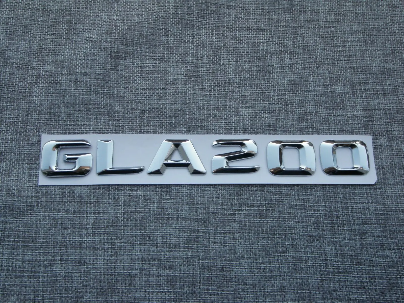 Хромированные буквы GLA 200 эмблемы багажника эмблемы значки для Mercedes Benz GLA200