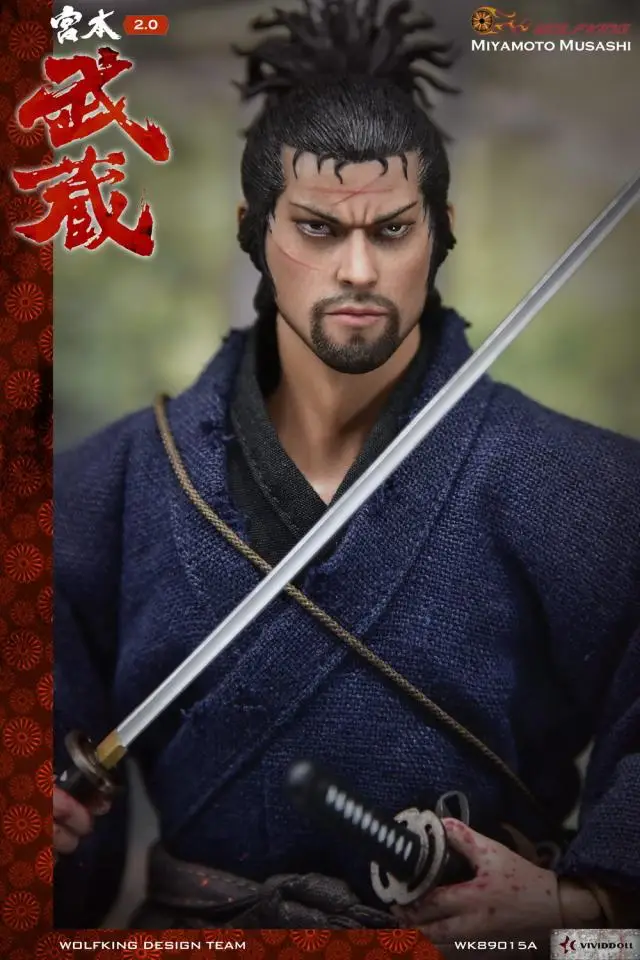 WOLFKING WK89015A 1/6 Миямото Takehide 2 0 Коллекционная экшн-фигурка для фанатов праздничный
