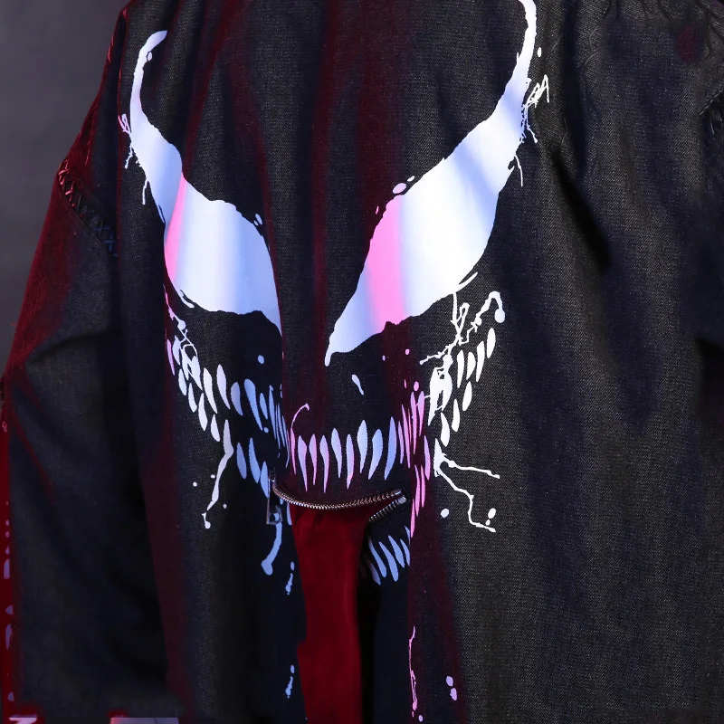 Костюм для косплея из фильма Ven черная ветровка с супергероями куртка брюки