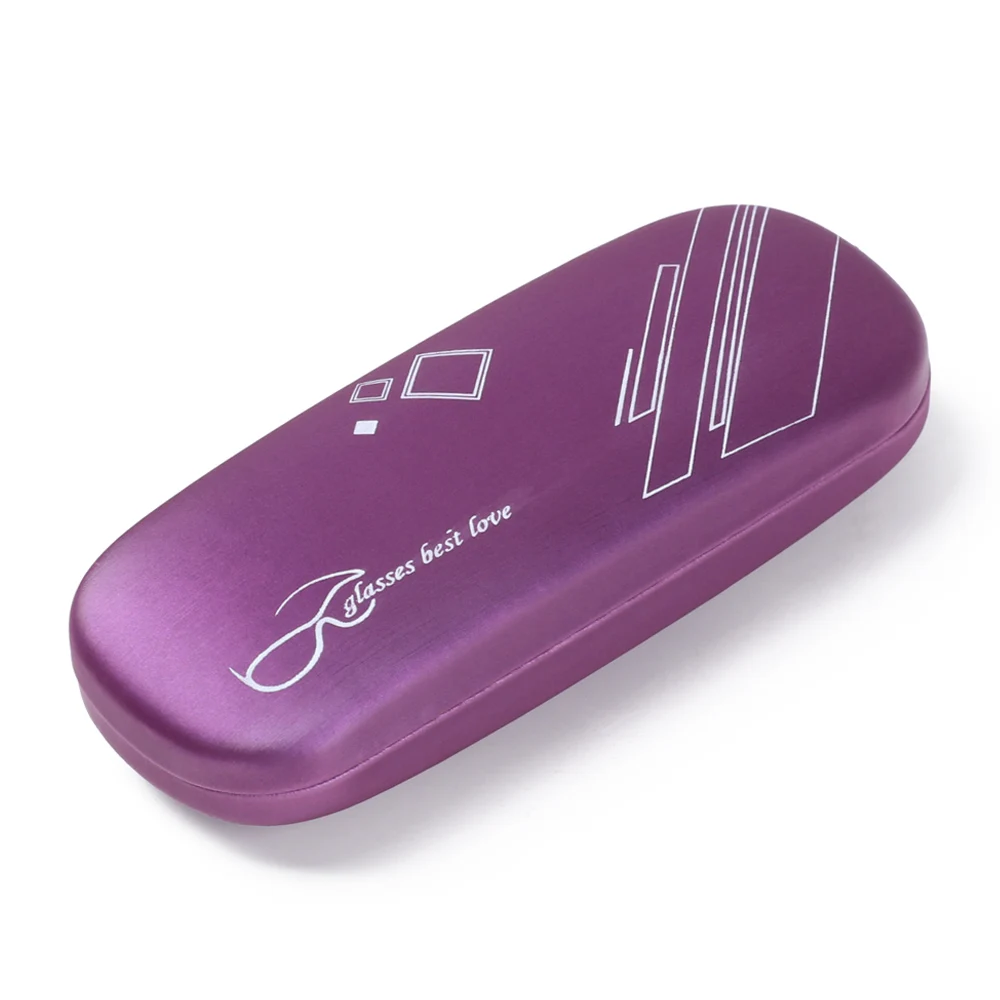 2-purple 1 шт. Жесткий Чехол для очков s солнцезащитные очки для чтения сумка для переноски жесткая коробка водонепроницаемый чехол для глаз чехол - Цвет: 2-purple