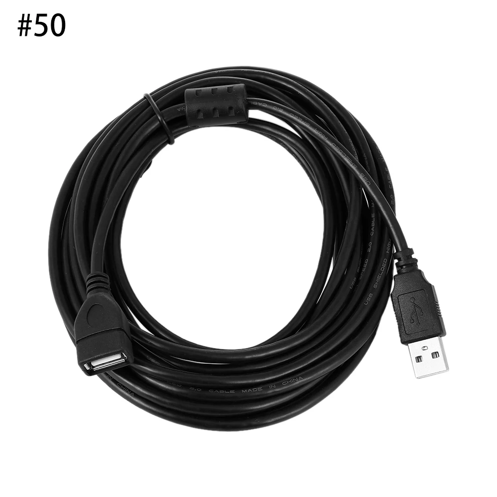 Кабель-Удлинитель USB 2 0 штекер-гнездо 6/1/1 5/3/5 м 1 шт. | Электроника